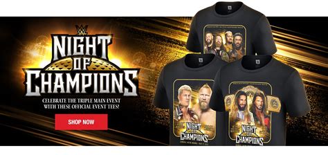 The Official Online Store of the WWE | shop.wwe.com