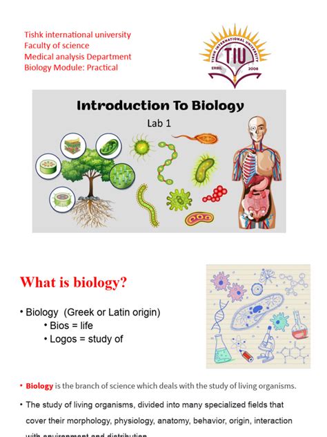 Introduction to Biology Concepts | PDF | Organisms | Biology