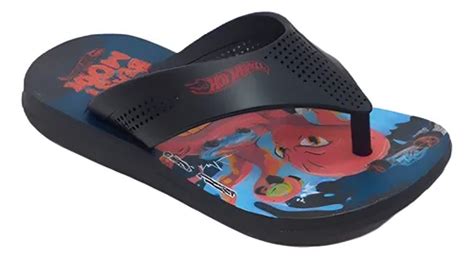 Chinelo Infantil Masculino Hot Wheels MercadoLivre