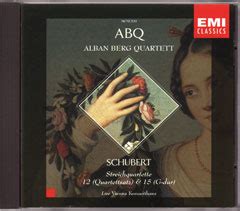 Audiophile Mélomane SCHUBERT Quatuors Quatuor Alban Berg