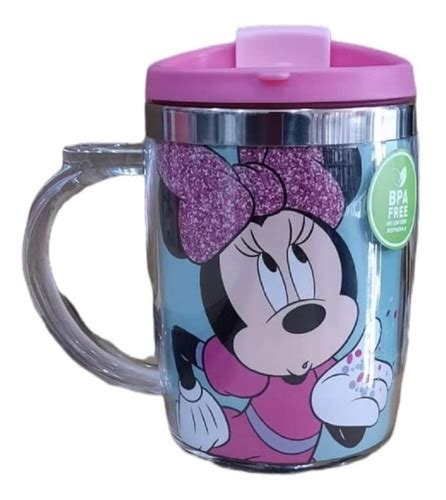 Tazon Mug Termico Minnie Mouse Termo Keep 450ml Disney Cuotas sin interés