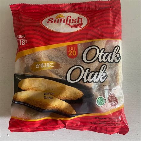 Jual SUNFISH OTAK OTAK LANCIP ISI 20PCS 500GR FROZEN FOOD OTAK OTAK