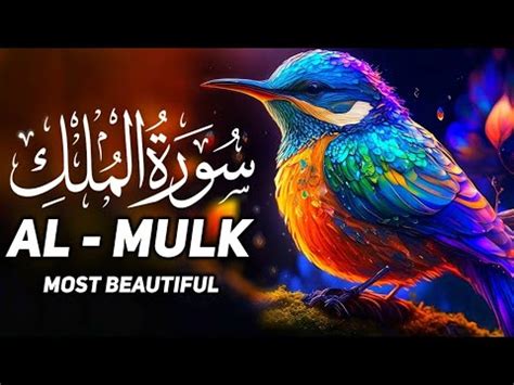 Surah Al Mulk Relaxing Calming Heart Touching Voice Islamic