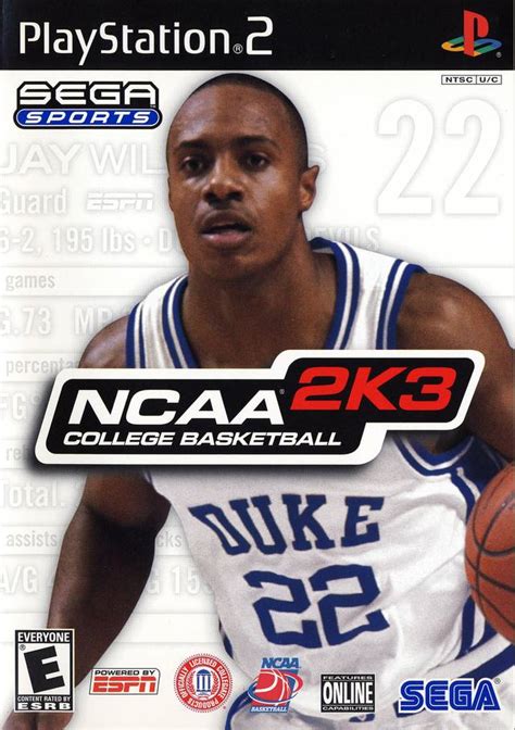 NCAA Basketball 2K3 Sony Playstation 2 Game