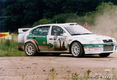 Eriksson Kenneth Thörner Christina Škoda Octavia WRC Evo3 ADAC