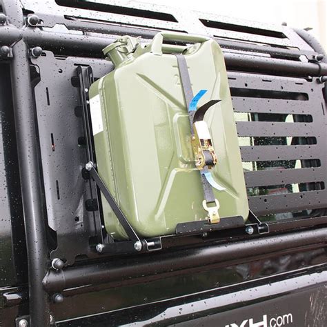 Kanisterhalterung Engage4x4 Foldable Engage4x4 Jerry Can Bracket Mountet On Engage4x4 Cage