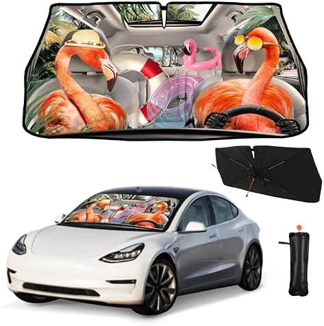 Amazon Socira Blue Butterfly Car Windshield Sun Shade Umbrella