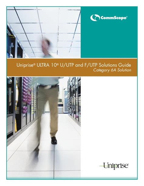 Uniprise® ULTRA 10® U/UTP and F/UTP Solutions Guide by Accu-Tech - Issuu