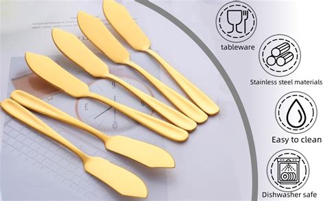 Amazon Buyer Star Stainless Steel Butter Cheese Spreader Knife