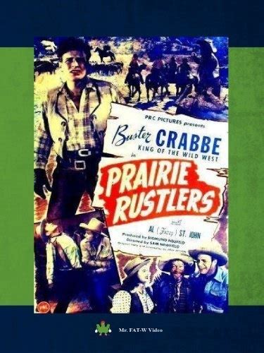 Prairie Rustlers 1945 Starring Buster Crabbe On DVD DVD Lady