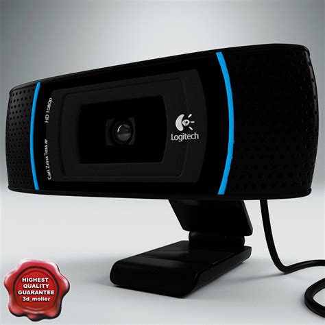Webcam Logitech C910 by 3d_molier: Collection of 3D Models By 3D_Molier
