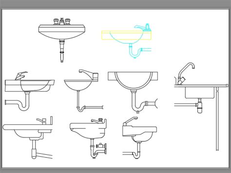 Washstand Dwg Cad Block Download Autocad File Free Cad Plan 44 Off