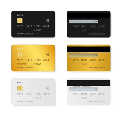 Debit Card Template Vector Images (over 6,600)