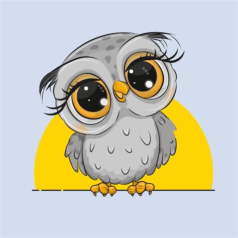 Premium Vector Cute Owl Cartoon