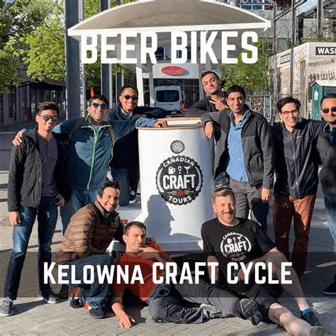 Kelowna Beer Bike Tour - CANADIAN CRAFT TOURS