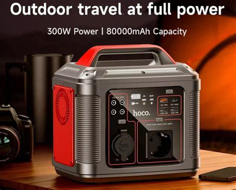 Портативная зарядная станция с розеткой 220V Power bank электростанция ...