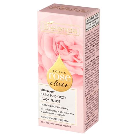 Bielenda Royal Rose Elixir Liftinguj Cy Krem Pod Oczy I Wok Ust Ml