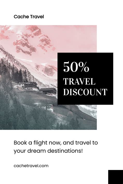 Free Travel Discount Tumblr Post Template to Edit Online