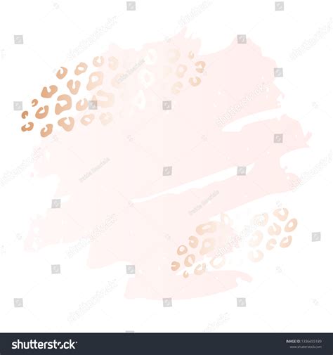 Golden Pink Blank Nude Art Frames Stock Vector Royalty Free 1336655189 Shutterstock