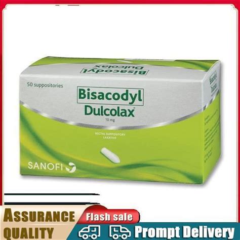 Dulcolax Bisacodyl Suppositories For Adults 10mg 5 Lazada Ph