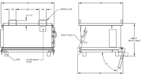 Crane Bins Crane Waste Bins Drop Bottom Bins