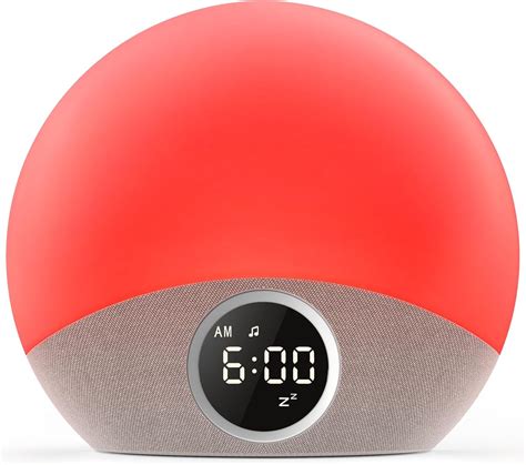 Dreamegg Sound Machine Sunrise Alarm Clock Gentle Wake Up Light For