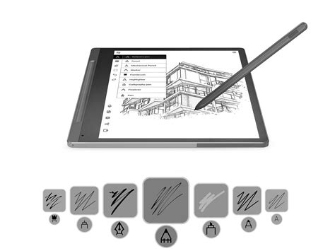 Lenovo Smart Paper Ist Ein Digitales Notizbuch Mit Zoll E Ink