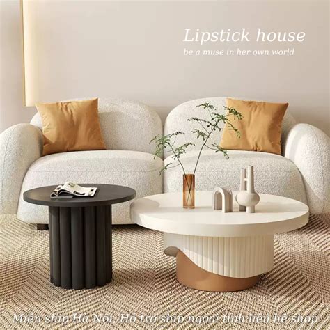 Cặp Bàn Trà Phòng Khách Sang Trọng Bàn Sofa Decor Nhà Cửa Mẫu Hot Trend Shopee Việt Nam