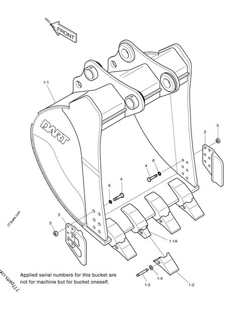 BUCKET ASS Y M H D Doosan Spare Part Parts