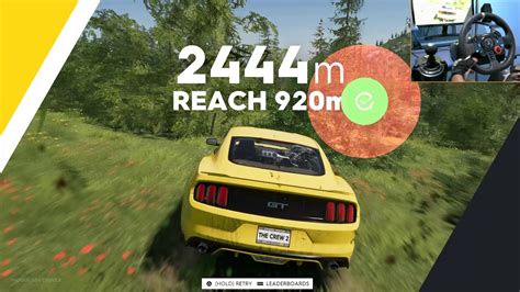 Mustang GT The Crew 2 Logitech G29 Game Play YouTube