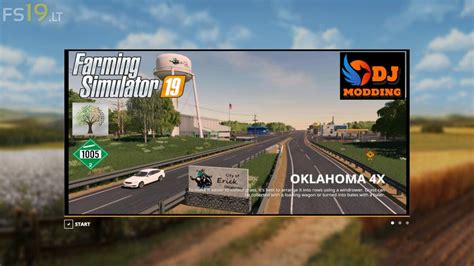 Oklahoma 4X Map 1 - FS19 mods / Farming Simulator 19 mods