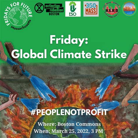 Boston Climate Action Network On Twitter Global Climate Strike Week Of Events Details On