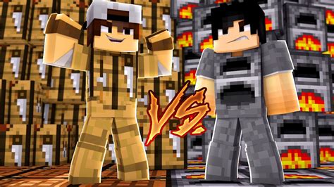 Minecraft CORRIDA PVP CRAFTING TABLE Vs FORNALHA YouTube