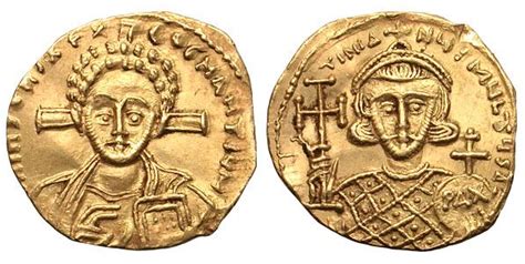 Justinian II - Byzantine Coinage - WildWinds.com