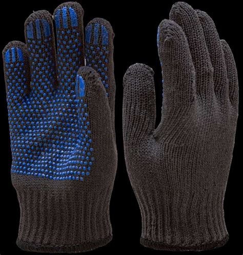 Перчатки пятипалые, рабочие, вязанные: 1 362 сум - Хозяйственный ...