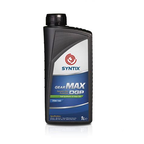 SYNTIX GEAR MAX 75W140 - Syntix Lubricants