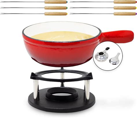 KUHN RIKON Fondue Au Fromage Caquelon Fonte De Fer Fonte Induction