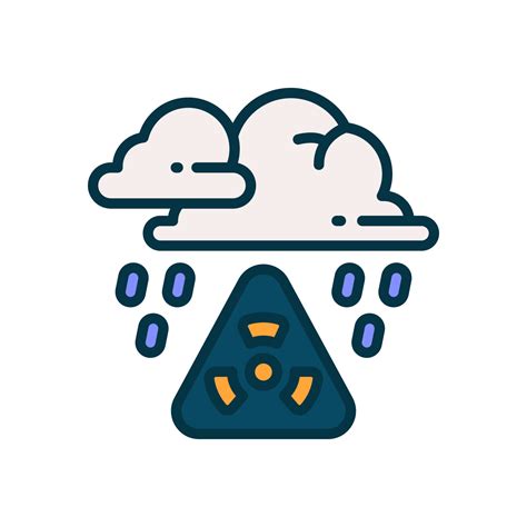 Acid Rain Icon For Your Website Mobile Presentation And Logo Design