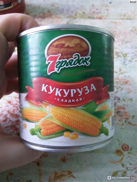 Кукуруза сладкая 7 Грядок - «Вкусная» | отзывы