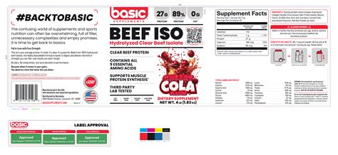 Basic Beef ISO: Basic Supplements Goes Dairy-Free with Hydrolyzed Clear