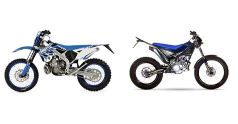 Motorrad Vergleich TM EN 300 2013 Vs Sherco 125 TY Long Ride 2023