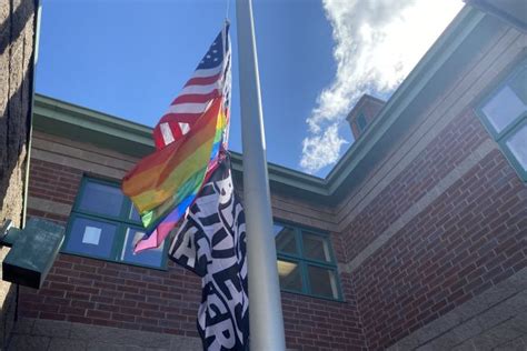 College Enters Fray With Bishop Over Gay Pride Blm Flags At Jesuit