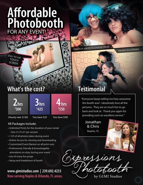 Photo Booth Flyer Template