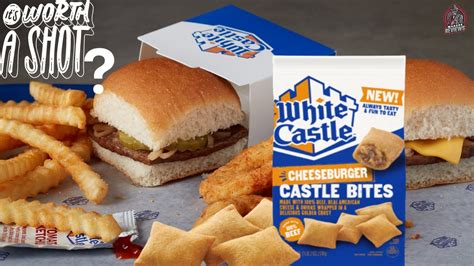 EXPLORING THE FLAVOR OF WHITE CASTLE CHEESEBURGER BITES YouTube