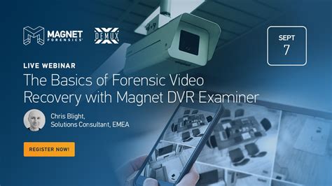 The Basics Of Forensic Video Recovery With Magnet Dvr Examiner Magnet