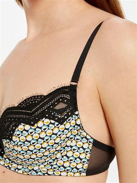 Soutien Gorge Armature Candice Morgan Lingerie Noir Kiabi