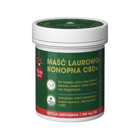 LauroCann maść konopna 20 z CBD i olejem laurowym 250 ml opinie