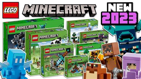 LEGO Minecraft 2023 Sets OFFICIALLY Revealed - YouTube