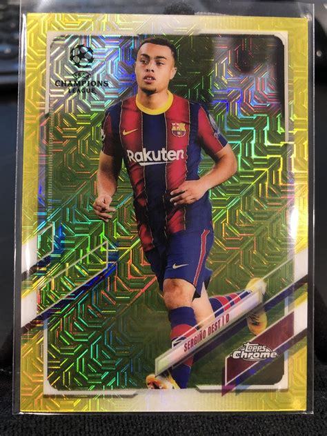 Sergino Dest 2021 Topps Chrome 150 EBay