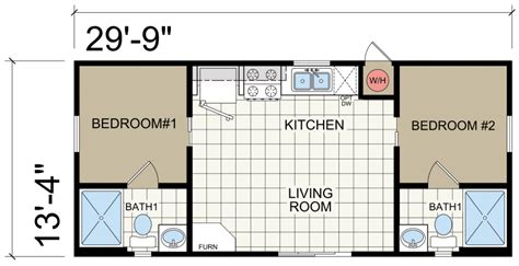 2 Bedroom Park Model Homes Floor Plans | www.resnooze.com